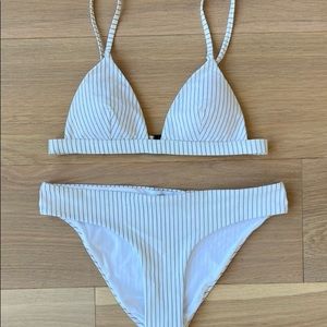 Onia Dani Striped Bikini